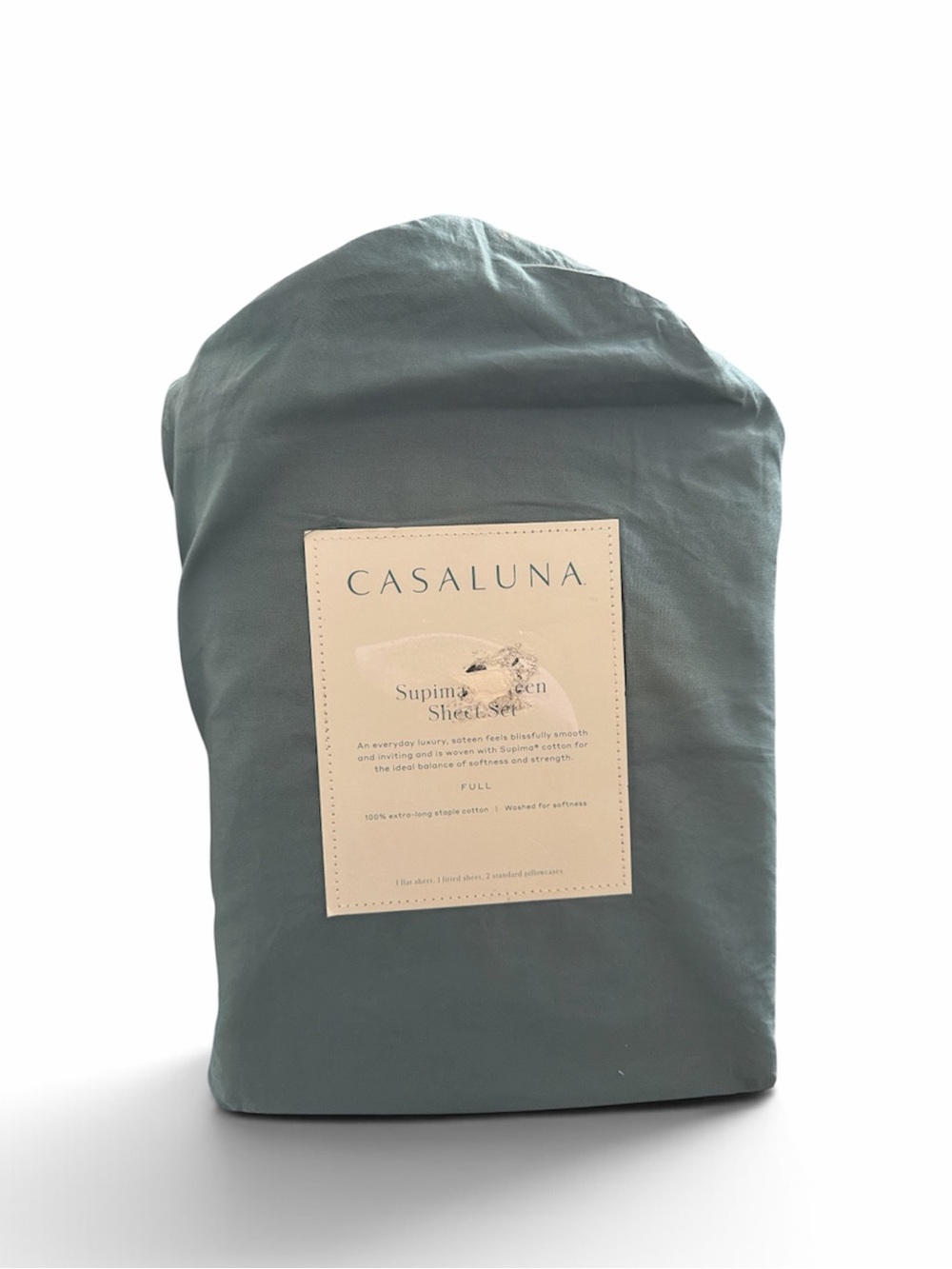 Casaluna Supima Sateen Full Size Set
